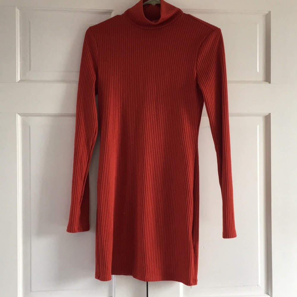 Urban outfitters- medium orange bodycon dress